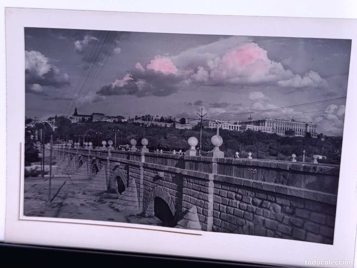 Fotografia antica: Antiguo Negativo de Acetato, Madrid, unos 15 x 10 cms.