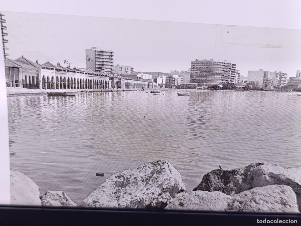 Antique Photography: Antiguo Negativo de Acetato, Santa Pola, Alicante, unos 15 x 10 cms.