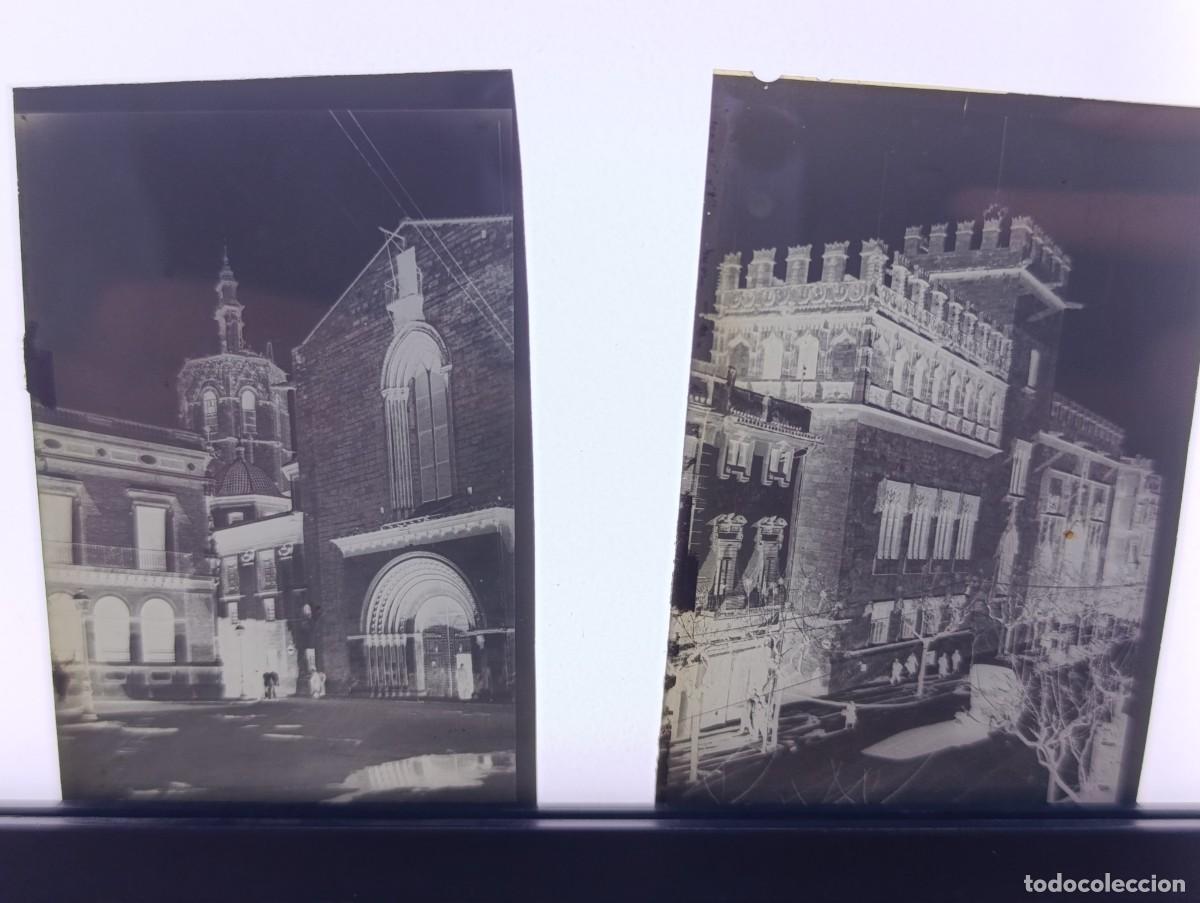 Fotograf&iacute;a antigua: Lote de Antiguos Negativos de Acetato, Valencia, unos 7 x 5 cms.