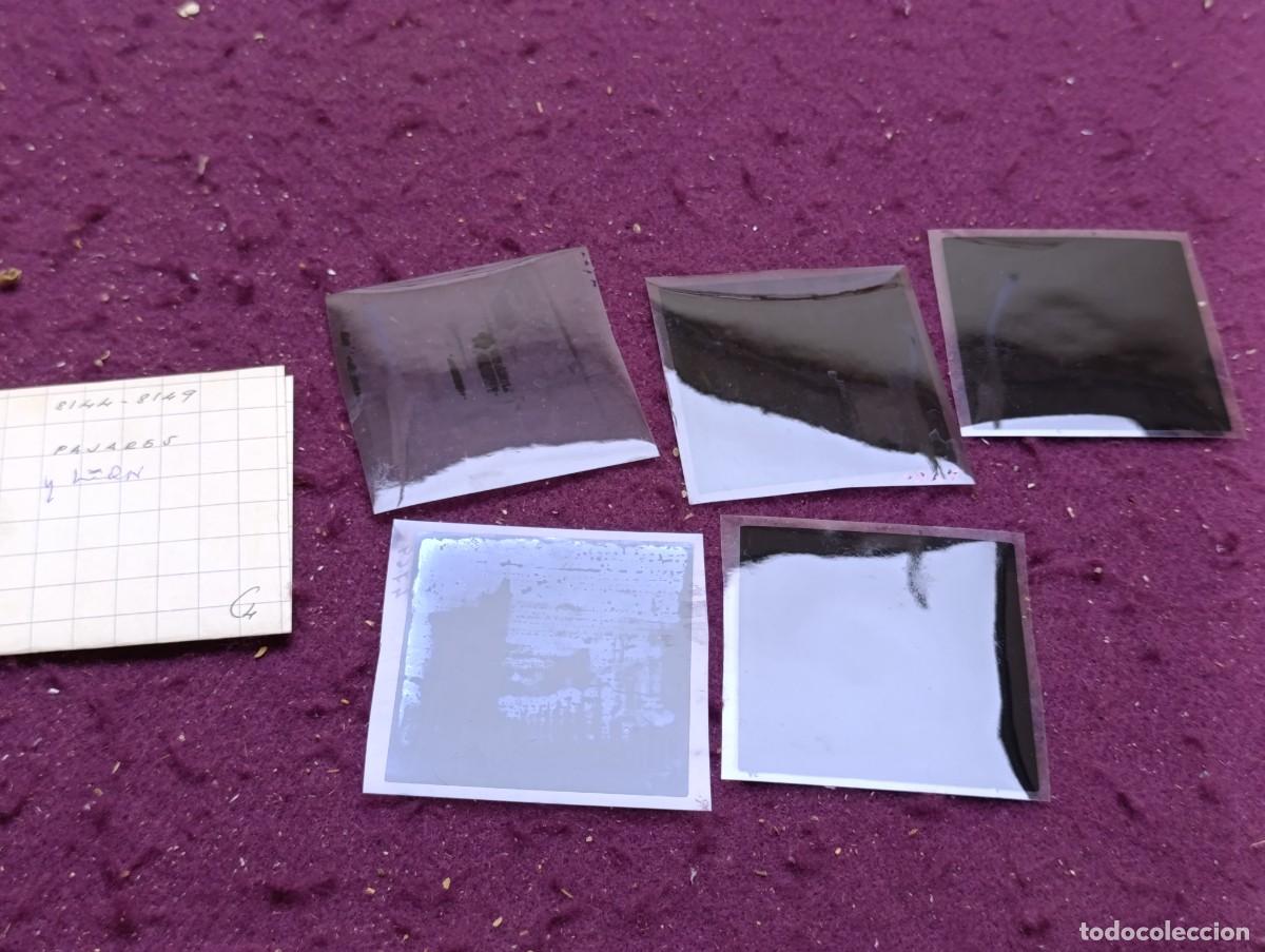 Fotograf&iacute;a antigua: Lote de Antiguos Negativos de Acetato, Pajares y Le&oacute;n, unos 6 x 6 cms.