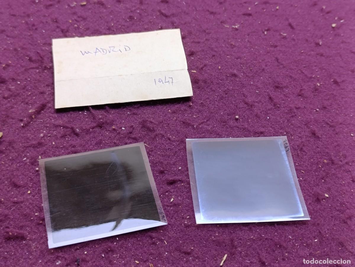 Fotograf&iacute;a antigua: Lote de Antiguos Negativos de Acetato, MAdrid, 1947, unos 6 x 6 cms.