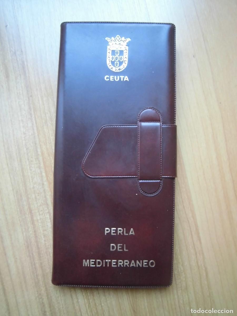 Fotograf&iacute;a antigua: CEUTA PERLA DEL MEDITERR&Aacute;NEO ESTUCHE CON 48 DIAPOSITIVAS ANTIGUAS