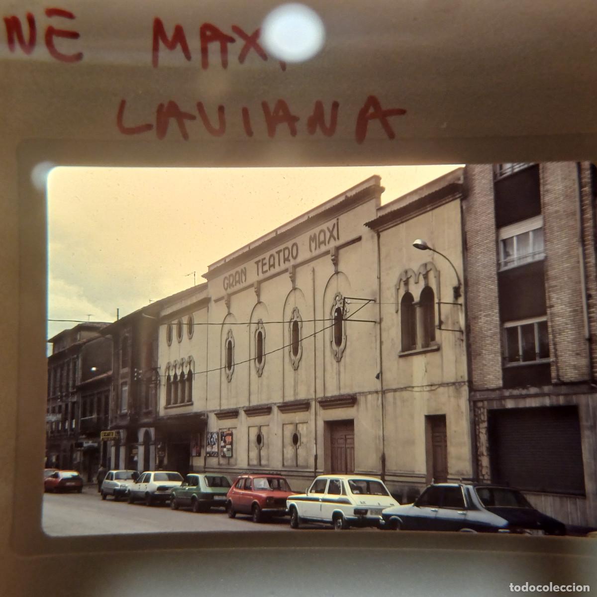 Fotograf&iacute;a antigua: DIAPOSITIVA CINE MAXI/POLA DE LAVIANA/ASTURIAS.