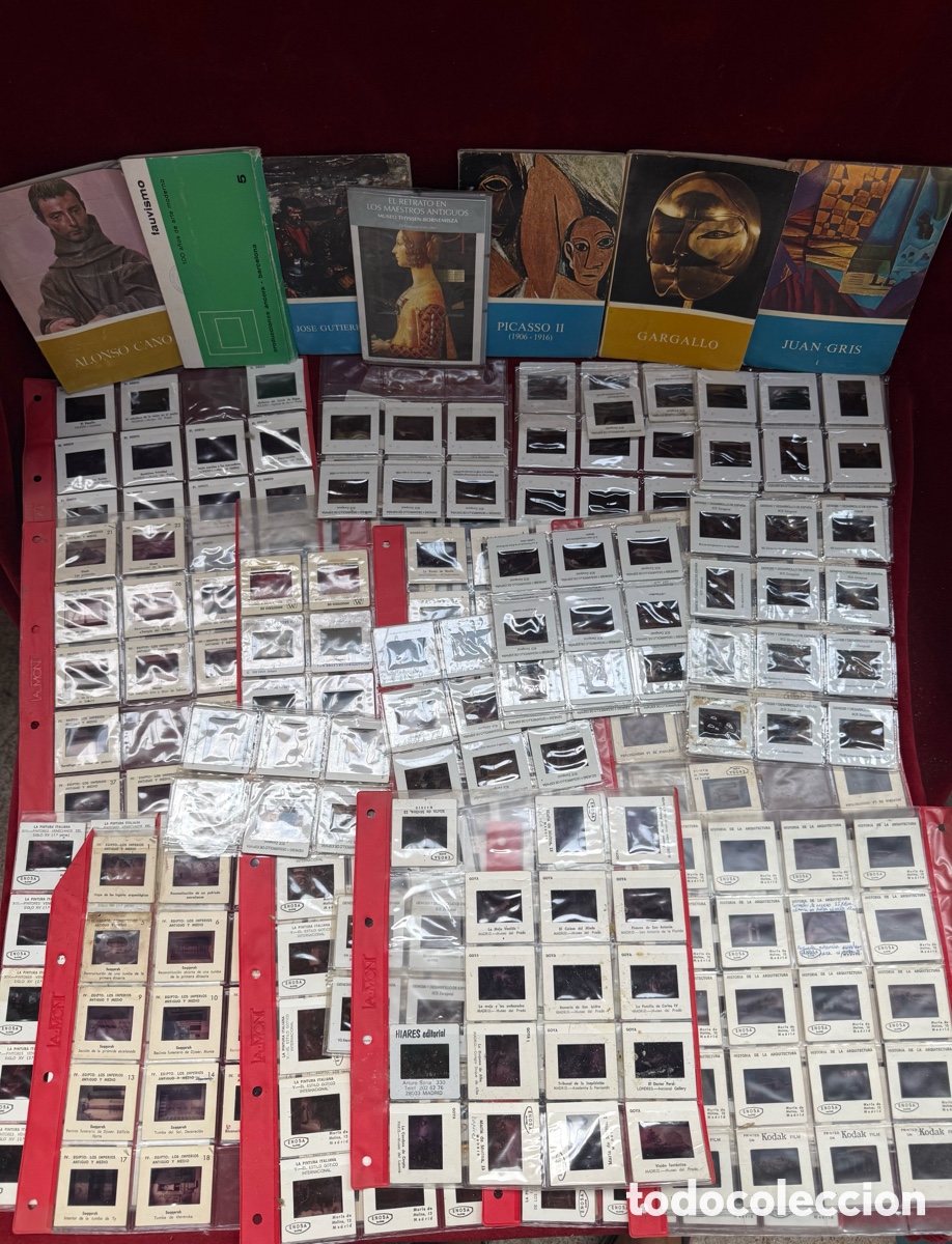 Fotograf&iacute;a antigua: Enorme lote de diapositivas!