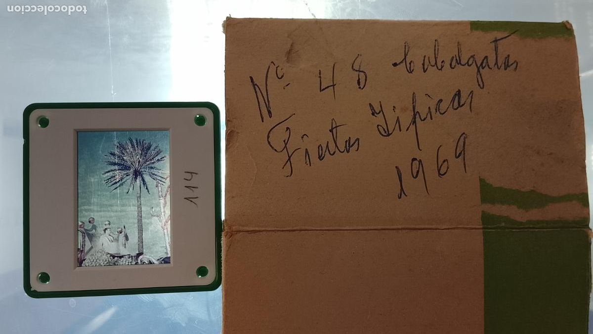 Fotograf&iacute;a antigua: DIAPOSITIVA HAGA SU OFERTA FIESTAS TIPICAS 1969 CARNAVAL DE CADIZ CABALGATA