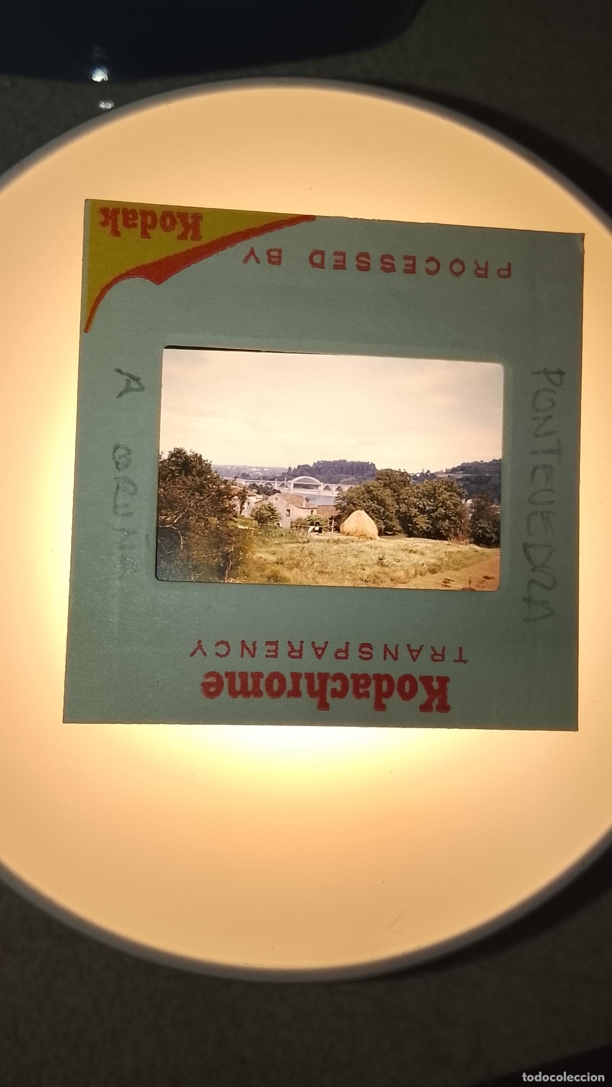 Fotograf&iacute;a antigua: DIAPOSITIVA A&Ntilde;O 1970 KODACHROME TRANSPARENCY - BUENA CALIDAD . GALICIA PONTEVEDRA A CORU&Ntilde;A
