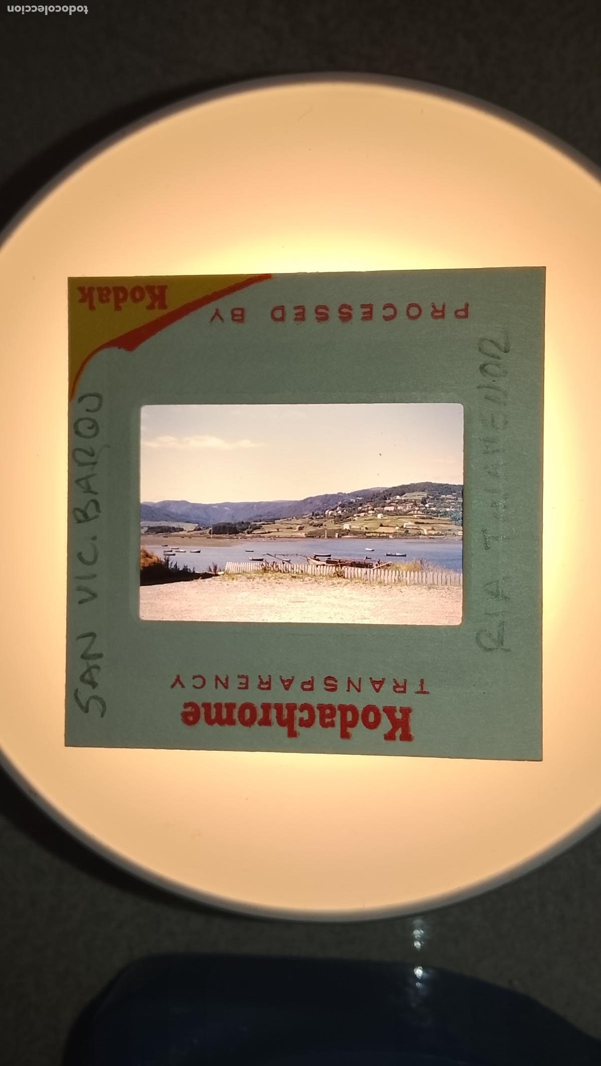 Fotograf&iacute;a antigua: DIAPOSITIVA A&Ntilde;O 1970 KODACHROME TRANSPARENCY -BUENA CALIDAD SAN VICENTE DE LA BARQUERA RIA TINAMENOR