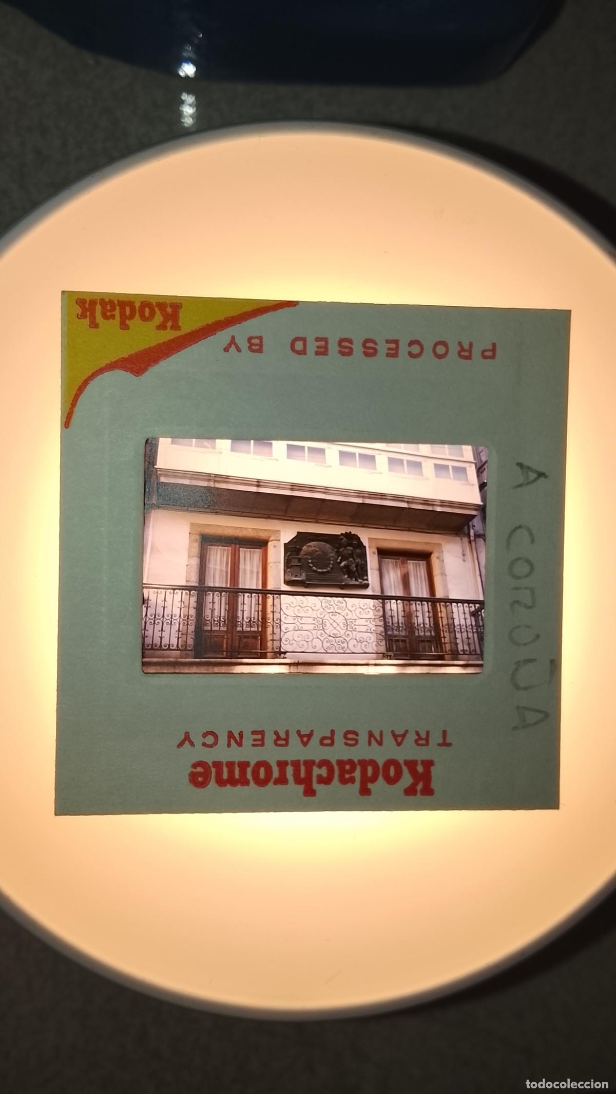 Fotograf&iacute;a antigua: DIAPOSITIVA A&Ntilde;O 1970 KODACHROME TRANSPARENCY -BUENA CALIDAD - GALICIA A CORU&Ntilde;A