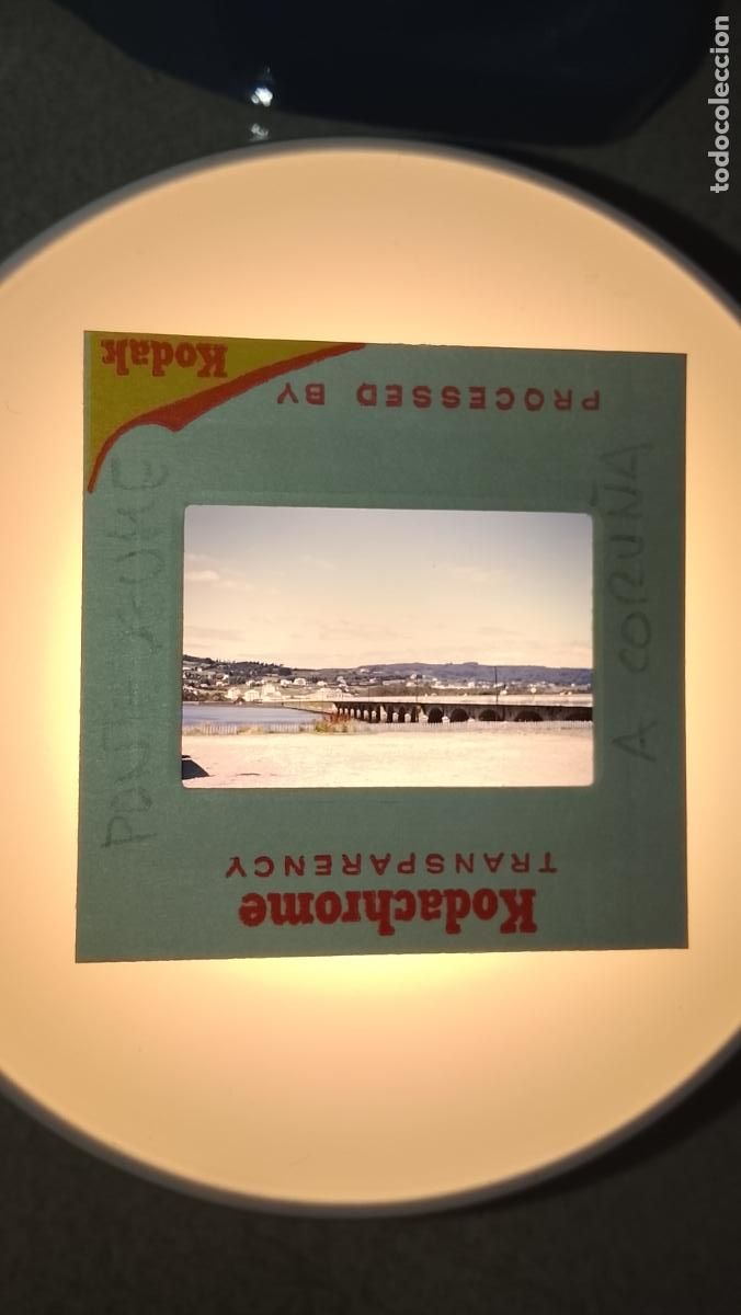 Fotograf&iacute;a antigua: DIAPOSITIVA A&Ntilde;O 1970 KODACHROME TRANSPARENCY -BUENA CALIDAD - &iquest;? GALICIA PONTEDEUME A CORU&Ntilde;A
