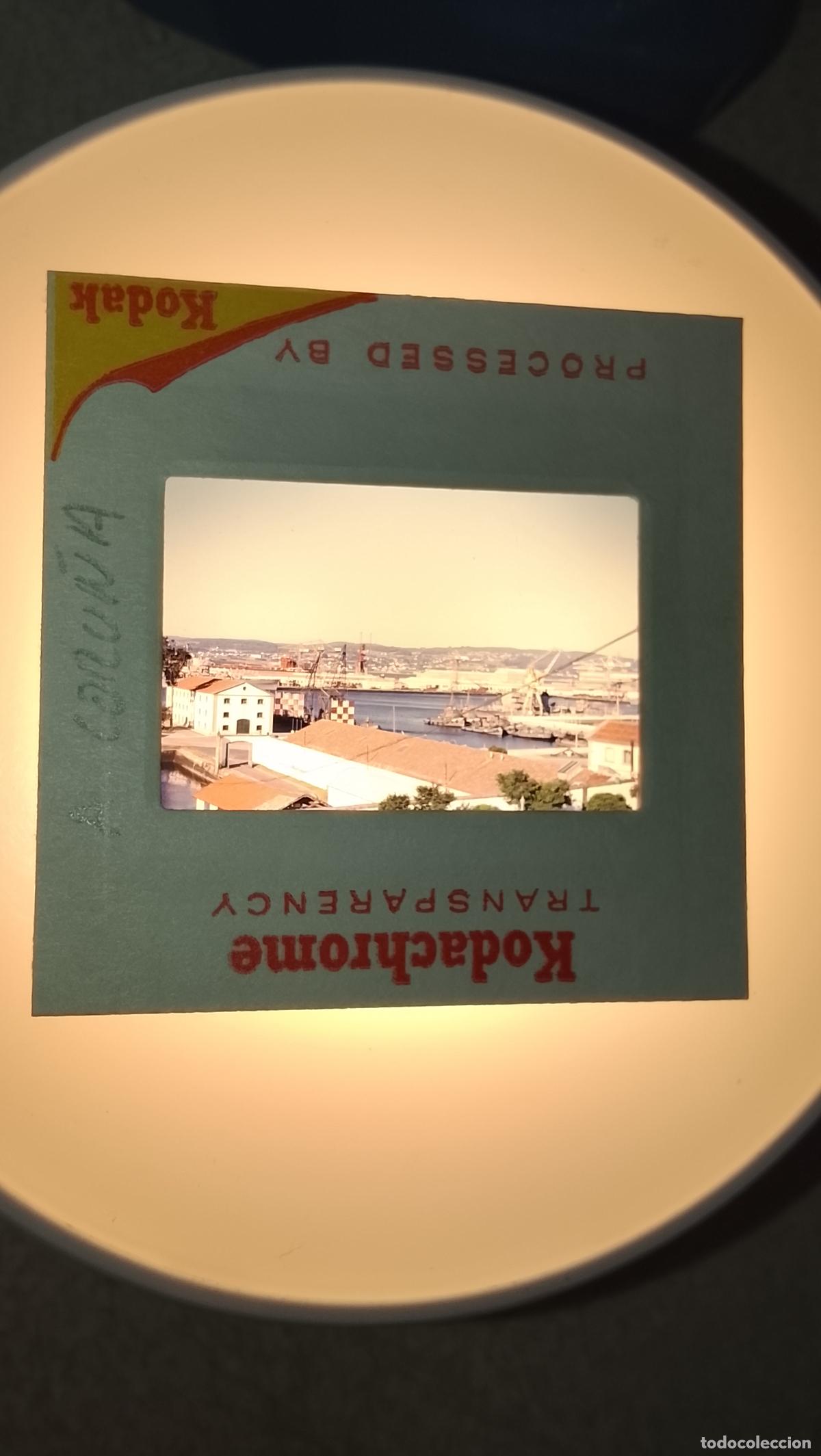 Fotograf&iacute;a antigua: DIAPOSITIVA A&Ntilde;O 1970 KODACHROME TRANSPARENCY -BUENA CALIDAD - &iquest;? GALICIA A CORU&Ntilde;A