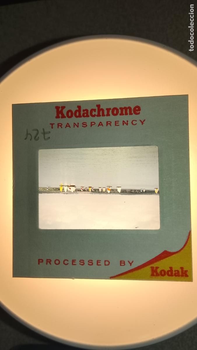 Fotograf&iacute;a antigua: DIAPOSITIVA A&Ntilde;OS 70S KODACHROME TRANSPARENCY - BUENA CALIDAD - ?&iquest; LA MANGA DEL MAR MENOR MURCIA ?&iquest;