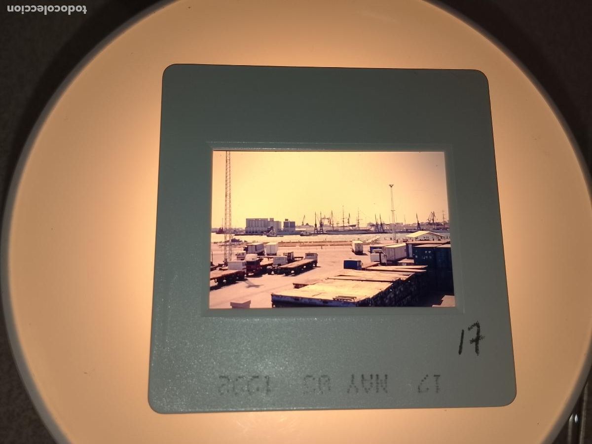 Fotograf&iacute;a antigua: DIAPOSITIVA A&Ntilde;OS 1992 REGATA CADIZ BARCOS . V CENTENARIO DESCUBRIMIENTO AMERICA CRISTOBALCOLON 92