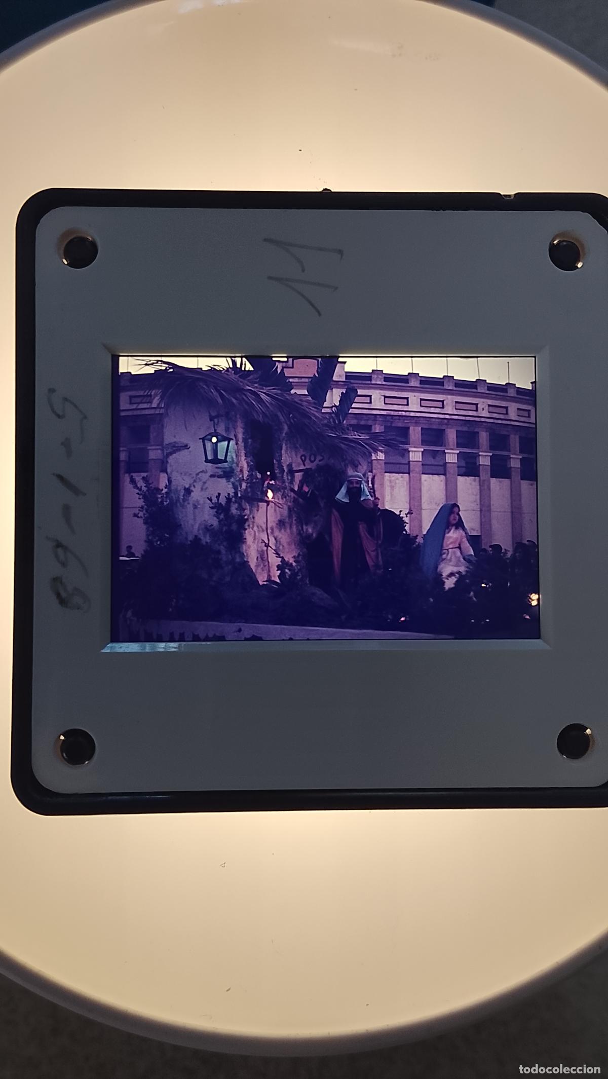 Fotograf&iacute;a antigua: DIAPOSITIVA A&Ntilde;O 1968 CABALGATA DE REYES MAGOS EN CADIZ CARROZAS
