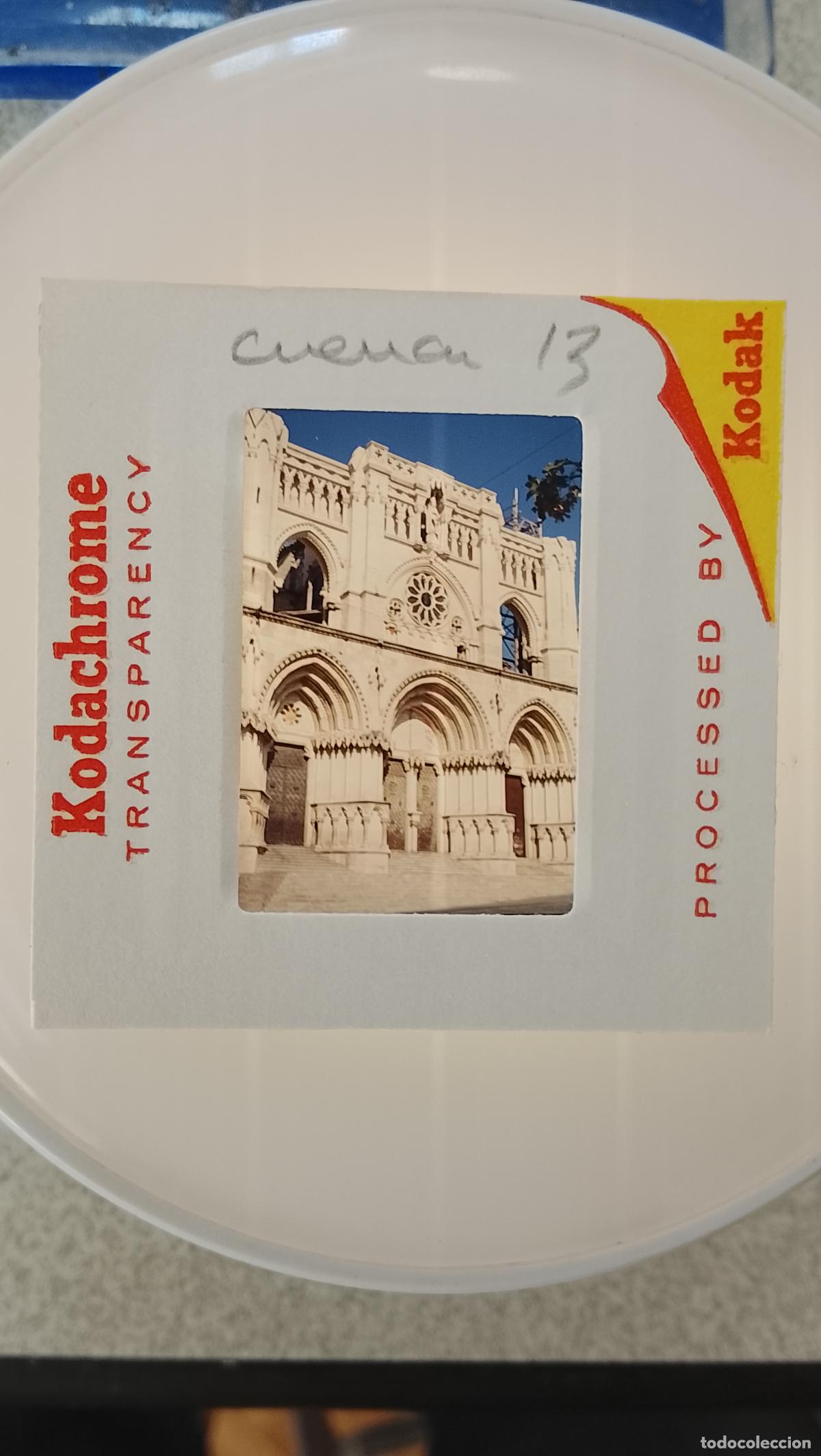 Fotograf&iacute;a antigua: DIAPOSITIVA A&Ntilde;O 1970 CUENCA CASAS COLGANTES Y ALREDEDORES . VER FOTO EN CADA CASO