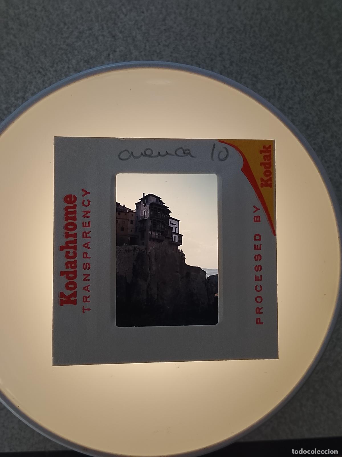 Fotograf&iacute;a antigua: DIAPOSITIVA A&Ntilde;O 1970 CUENCA CASAS COLGANTES Y ALREDEDORES . VER FOTO EN CADA CASO