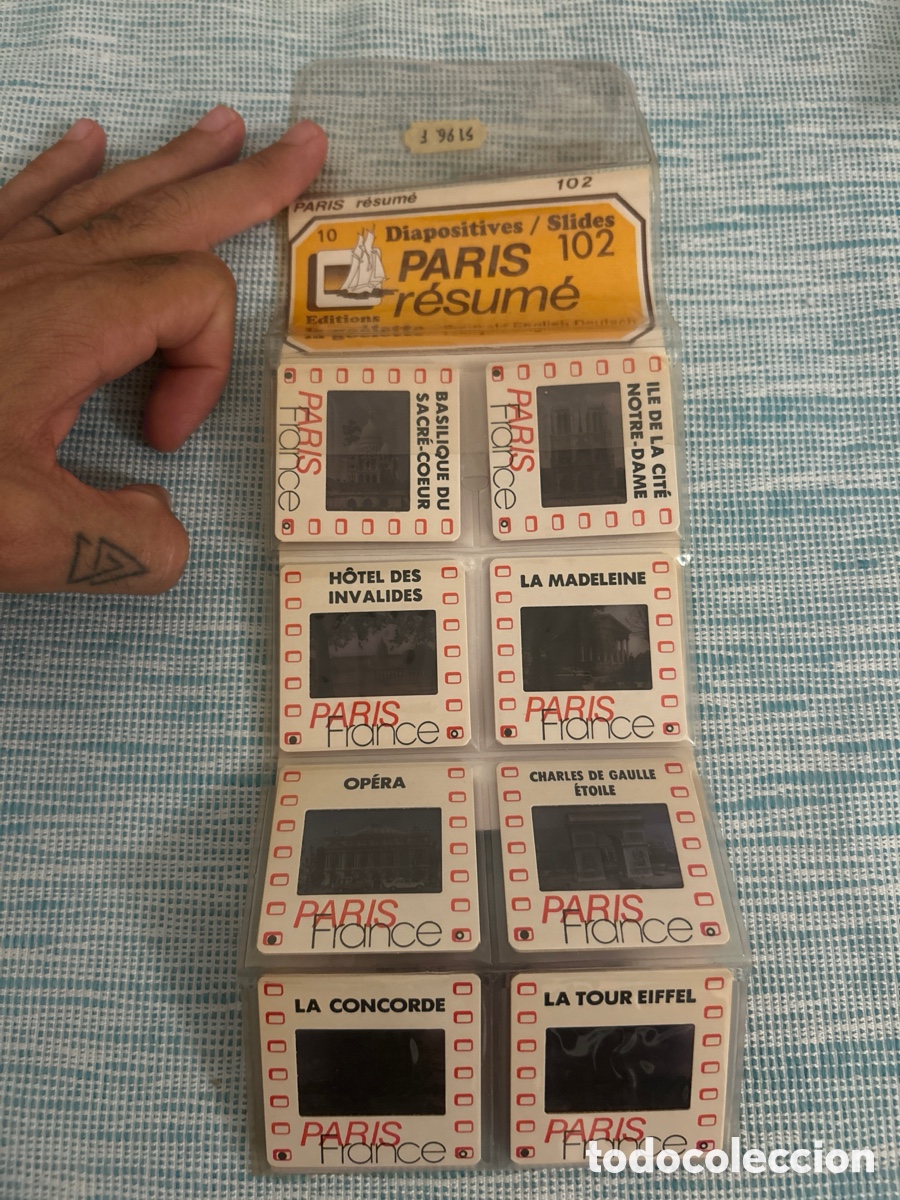 Fotograf&iacute;a antigua: Diapositivas La Goelette : Par&iacute;s Monumental y C&aacute;ceres (A&ntilde;os 70)