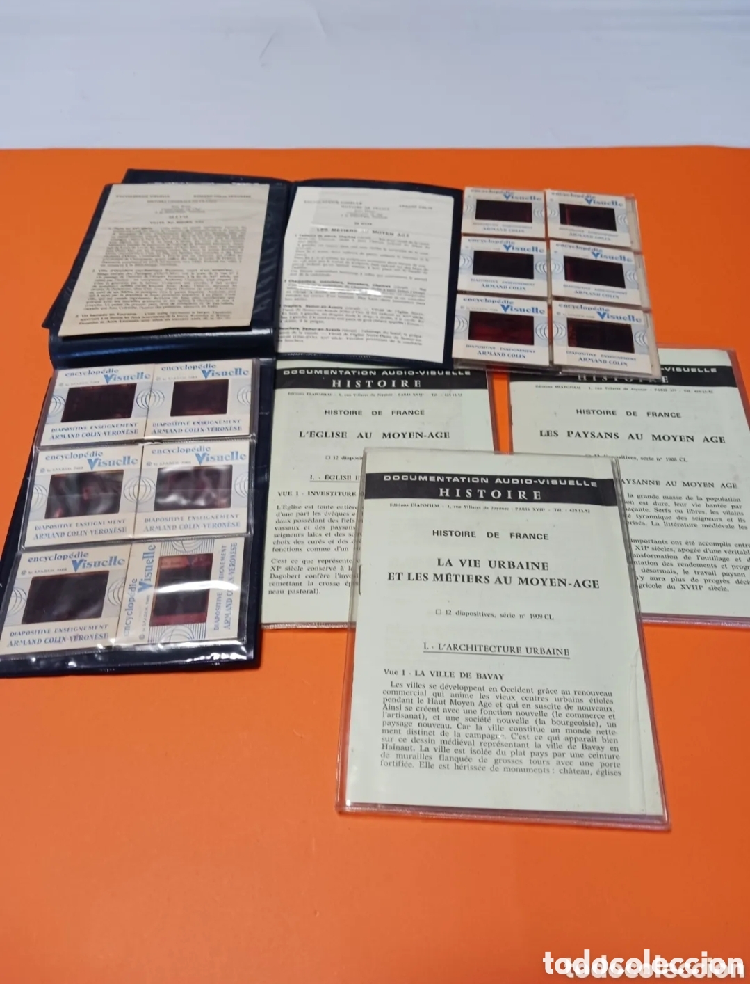 Photographie ancienne: Coleccion de diapositivas, la historia de Francia.