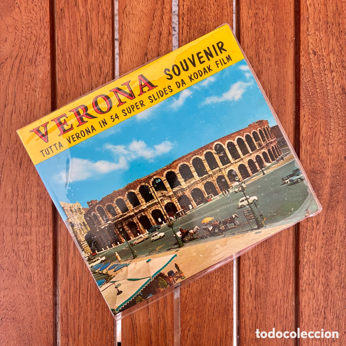 Photographie ancienne: 54 Diapositivas Verona Souvenir - Kodak Film