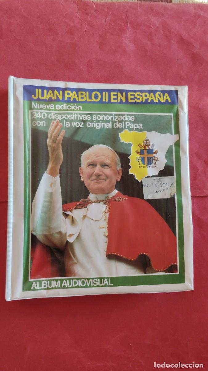 Fotograf&iacute;a antigua: JUAN PABLO II EN ESPA&Ntilde;A.-ALBUM AUDIOVISUAL.-240 DIAPOSITIVAS SONORIZADAS.