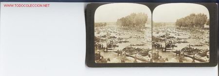 Photographie ancienne: Despues de la regata.en Henley(Inglaterra)