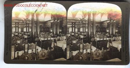 Fotografia antica: Fotografia estereoscopica, a&ntilde;o 1901.