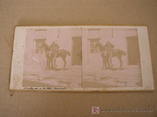 Fotograf&iacute;a antigua: MONTANDO EN LA STAR ?, - Foto 1