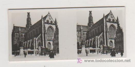 Fotografia antiga: FOTO ESTEREOSCOPICA DE GALLETAS Y CHOCOLATES SOLSONA PAISES BAJOS SERIE 1 NUMERO 205