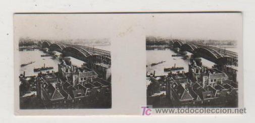 Fotografia antiga: FOTO ESTEREOSCOPICA DE GALLETAS Y CHOCOLATES SOLSONA PAISES BAJOS SERIE 1 NUMERO 203