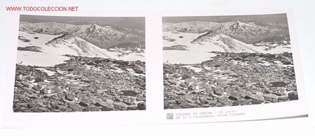 Fotografia antica: ANTIGUA ESTEREOSCOPIA DE PIRINEO DE GERONA  - MIDE 6X13 - 4&ordm; SERIE - N&ordm; 12