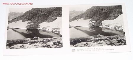 Fotografia antica: ANTIGUA ESTEREOSCOPIA PIRINEO DE LERIDA - LERIDA - MIDE 6X13 - 3&ordm; SERIE - N&ordm; 13