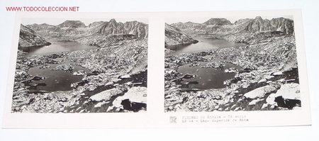 Fotografia antica: ANTIGUA ESTEREOSCOPIA PIRINEO DE LERIDA - LERIDA - MIDE 6X13 - 3&ordm; SERIE - N&ordm; 14