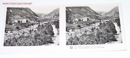 Fotografia antica: ANTIGUA ESTEREOSCOPIA PIRINEO DE LERIDA - LERIDA - MIDE 6X13 - 3&ordm; SERIE - N&ordm; 1