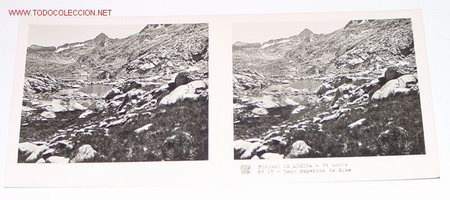 Fotografia antica: ANTIGUA ESTEREOSCOPIA PIRINEO DE LERIDA - LERIDA - MIDE 6X13 - 3&ordm; SERIE - N&ordm; 15