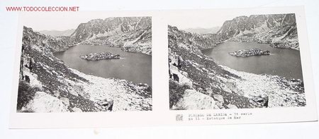 Fotografia antiga: ANTIGUA ESTEREOSCOPIA PIRINEO DE LERIDA - LERIDA - MIDE 6X13 - 3&ordm; SERIE - N&ordm; 11