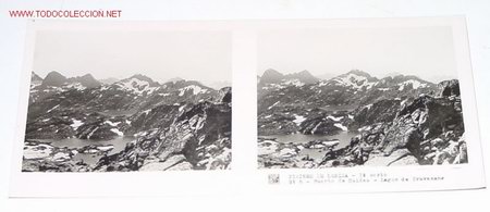 Fotografia antica: ANTIGUA ESTEREOSCOPIA PIRINEO DE LERIDA - LERIDA - MIDE 6X13 - 3&ordm; SERIE - N&ordm; 6