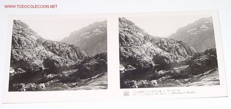 Fotografia antiga: ANTIGUA ESTEREOSCOPIA PIRINEO DE LERIDA - LERIDA - MIDE 6X13 - 3&ordm; SERIE - N&ordm; 7