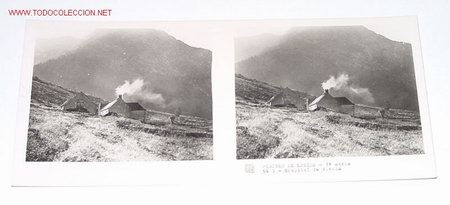 Fotografia antica: ANTIGUA ESTEREOSCOPIA PIRINEO DE LERIDA - LERIDA - MIDE 6X13 - 3&ordm; SERIE - N&ordm; 5