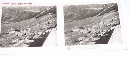 Fotografia antica: ANTIGUA ESTEREOSCOPIA PIRINEO DE LERIDA - LERIDA - MIDE 6X13 - 3&ordm; SERIE - N&ordm; 4