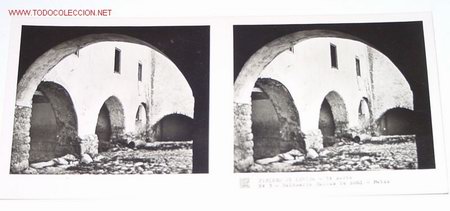Fotografia antiga: ANTIGUA ESTEREOSCOPIA PIRINEO DE LERIDA - LERIDA - MIDE 6X13 - 3&ordm; SERIE - N&ordm; 3