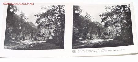 Antique Photography: ANTIGUA ESTEREOSCOPIA PIRINEO DE LERIDA - LERIDA - MIDE 6X13 - 1&ordm; SERIE - N&ordm; 3