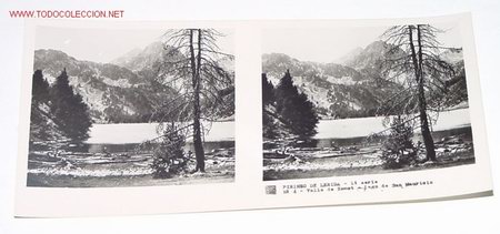 Antique Photography: ANTIGUA ESTEREOSCOPIA PIRINEO DE LERIDA - LERIDA - MIDE 6X13 - 1&ordm; SERIE - N&ordm; 4