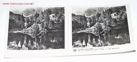 Antique Photography: ANTIGUA ESTEREOSCOPIA PIRINEO DE LERIDA - LERIDA - MIDE 6X13 - 1&ordm; SERIE - N&ordm; 5