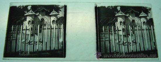 Fotografia antica: ANTIGUA FOTOGRAFIA ESTEREOSCOPICA DE CRISTAL - MIDE 10,5 X 4,5 CMS. - TAL COMO SE VE EN LA FOTO.