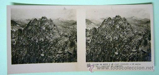Fotografia antiga: F86.-13x6  VALLES DE ESPOT Y DE SANT NICOLAU 2&ordf; SERIE N&ordm; 11 Agulles de Saburedo