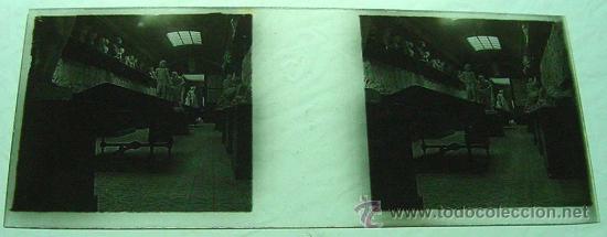 Antique Photography: ANTIGUA FOTOGRAFIA ESTEREOSCOPICA DE CRISTAL - ESTEREOCOPIA - ESCULTURA - MIDE 10,5 X 4,5 CMS, TAL C
