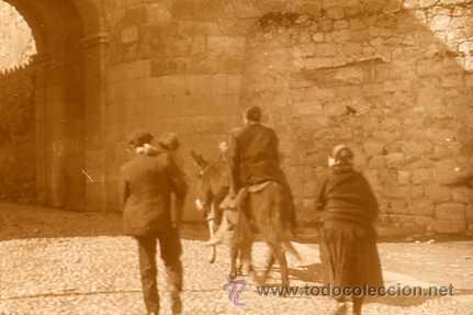 Fotografia antica: FOTO ESTEREOSCOPICA CRISTAL 60X130 REGRESO DE LA TAREA