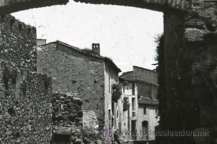 Fotografia antica: FOTO ESTEREOSCOPICA CRISTAL 60X130 ANTIGUA CALLE RURAL