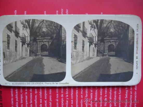 Fotograf&iacute;a antigua: GRANADA,ALHAMBRA - Foto 1