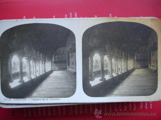 Fotograf&iacute;a antigua: GERONA ,CATEDRAL - Foto 1