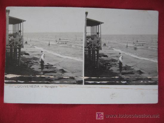 Fotograf&iacute;a antigua: VENECIA - PLAYA - Foto 1